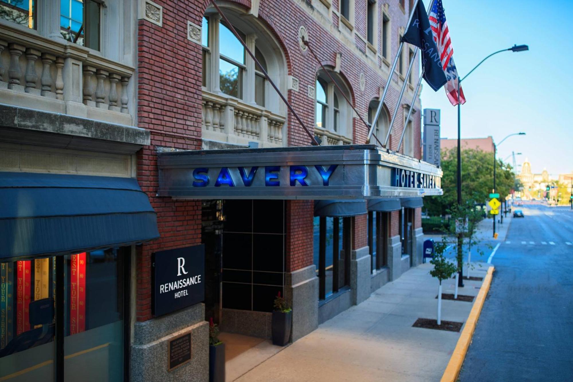 Renaissance Des Moines Savery Hotel Exterior foto